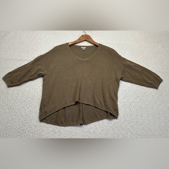 Ecote Sweaters - Ecote Women’s V-Neck Sweater 3/4 Sleeve Size XS